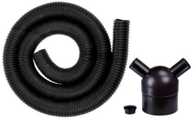 Einhell Elszívó adapter készlet 1200/36 mm; 100 mm körfűrész tartozék (4310630)